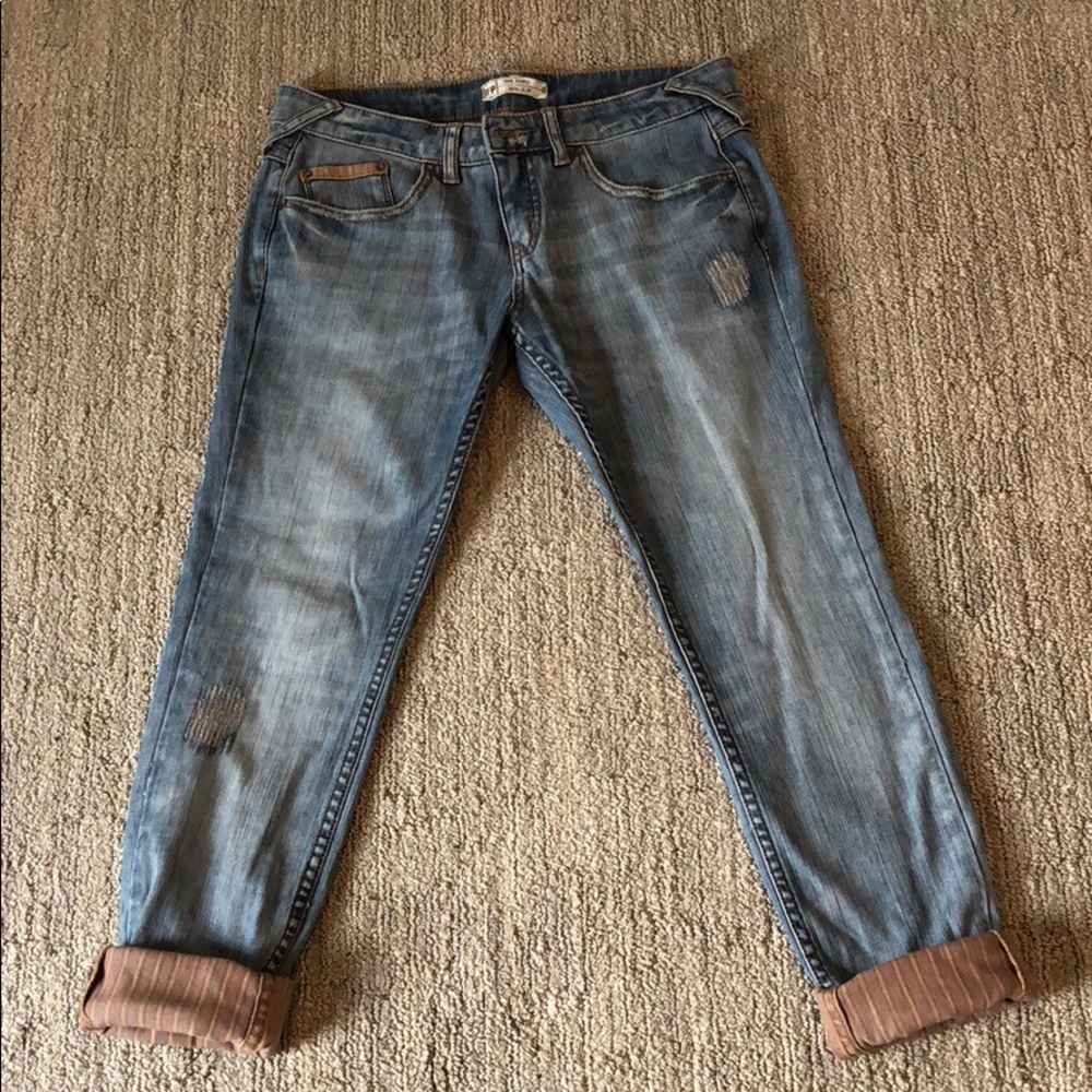 Brand new Free People distressed skinny jeans